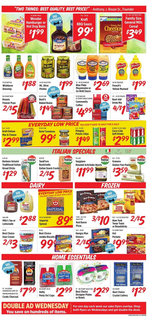 Rouses Ad from 06/16/2021