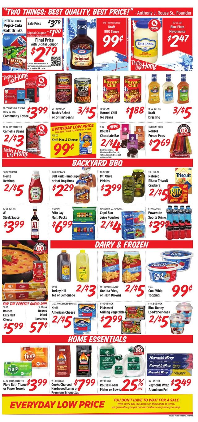 Rouses Ad from 06/30/2021