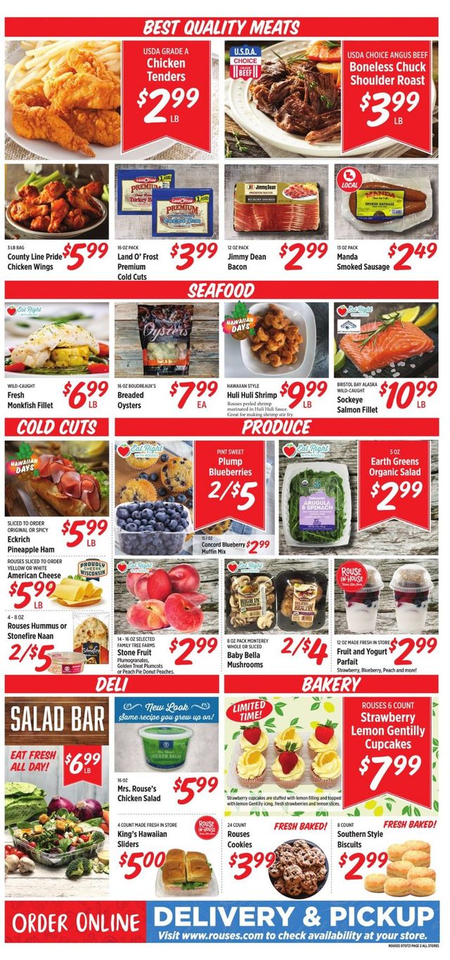 Rouses Ad from 07/07/2021