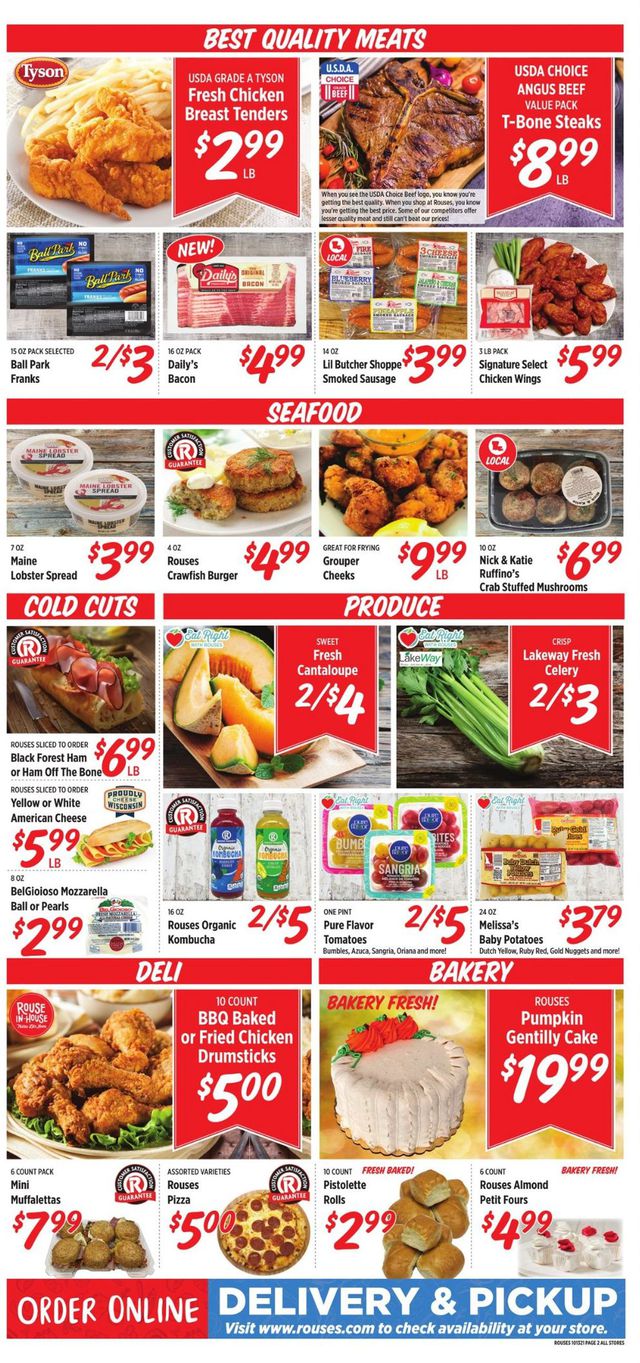 Rouses Ad from 10/13/2021