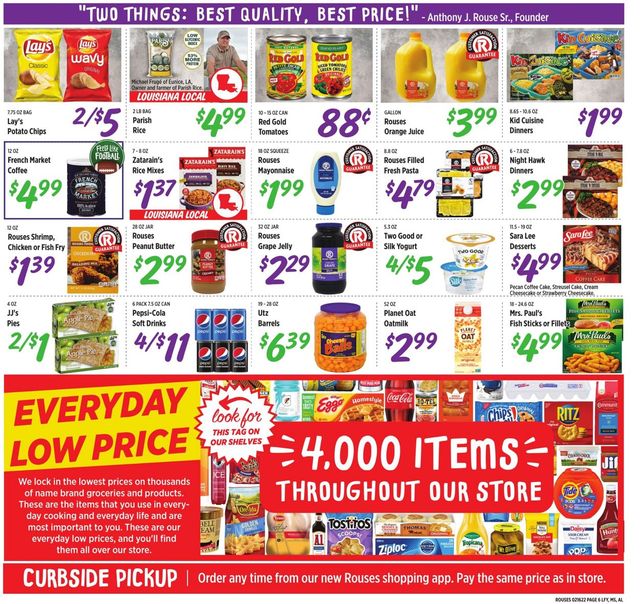 Rouses Ad from 02/16/2022