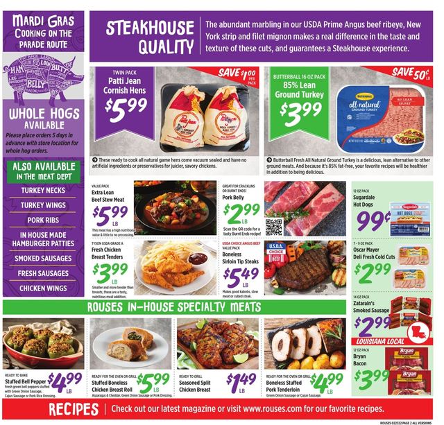 Rouses Ad from 02/23/2022