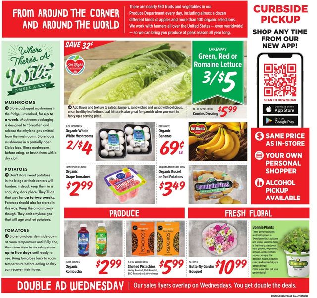 Rouses Ad from 03/09/2022