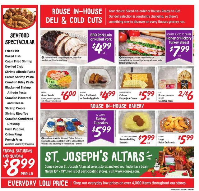 Rouses Ad from 03/16/2022