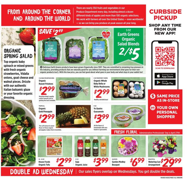 Rouses Ad from 04/20/2022
