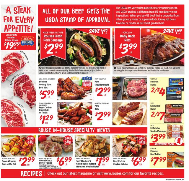 Rouses Ad from 06/29/2022