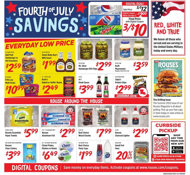 Rouses Ad from 06/29/2022