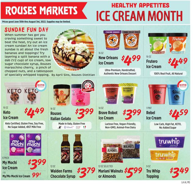Rouses Ad from 06/30/2022