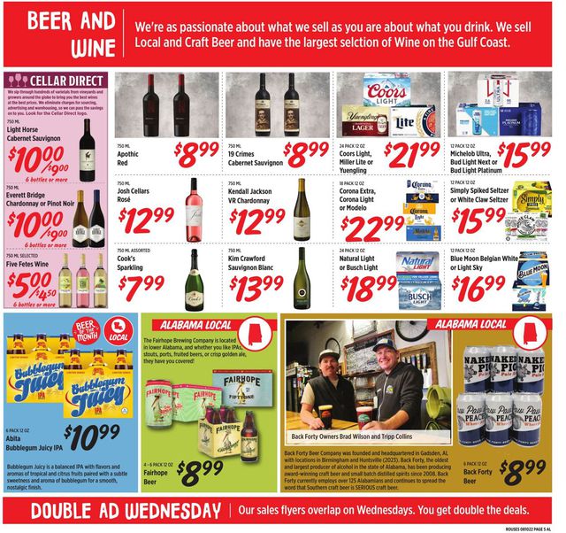 Rouses Ad from 08/10/2022