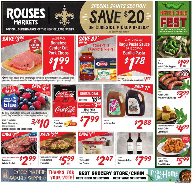 Rouses Ad from 08/17/2022