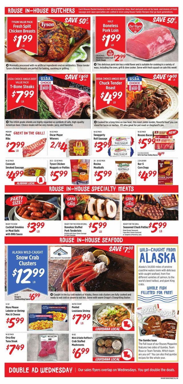 Rouses Ad from 10/26/2022