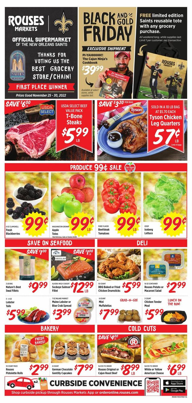 Rouses Ad from 11/25/2022