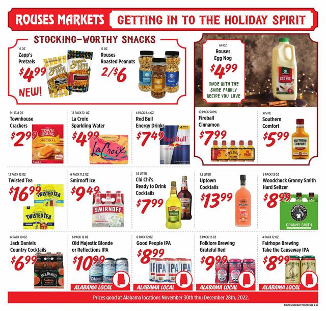 Rouses Ad from 11/30/2022