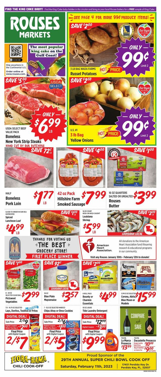 Rouses Ad from 02/01/2023