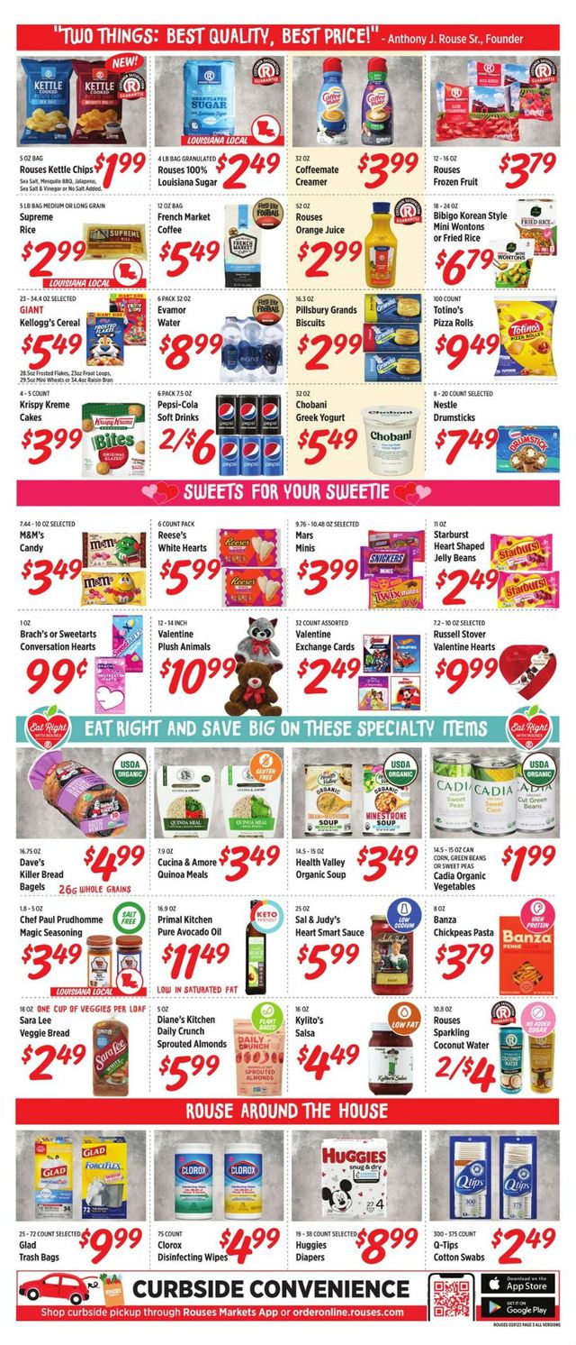 Rouses Ad from 02/01/2023