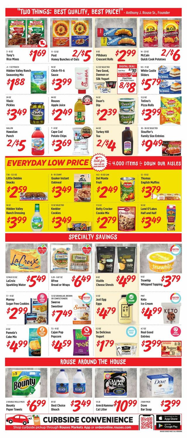 Rouses Ad from 02/08/2023