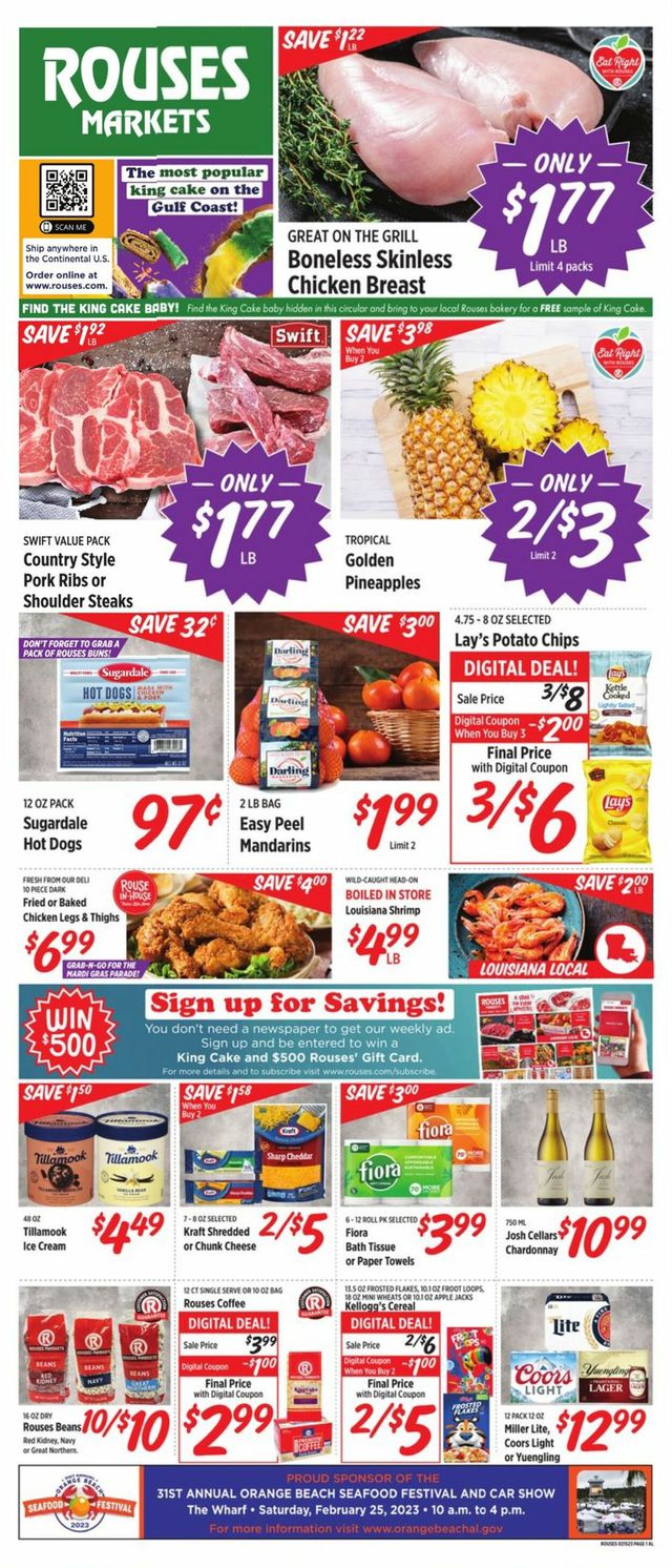 Rouses Ad from 02/15/2023