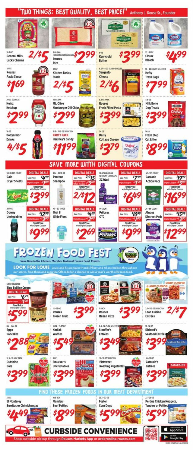 Rouses Ad from 03/15/2023