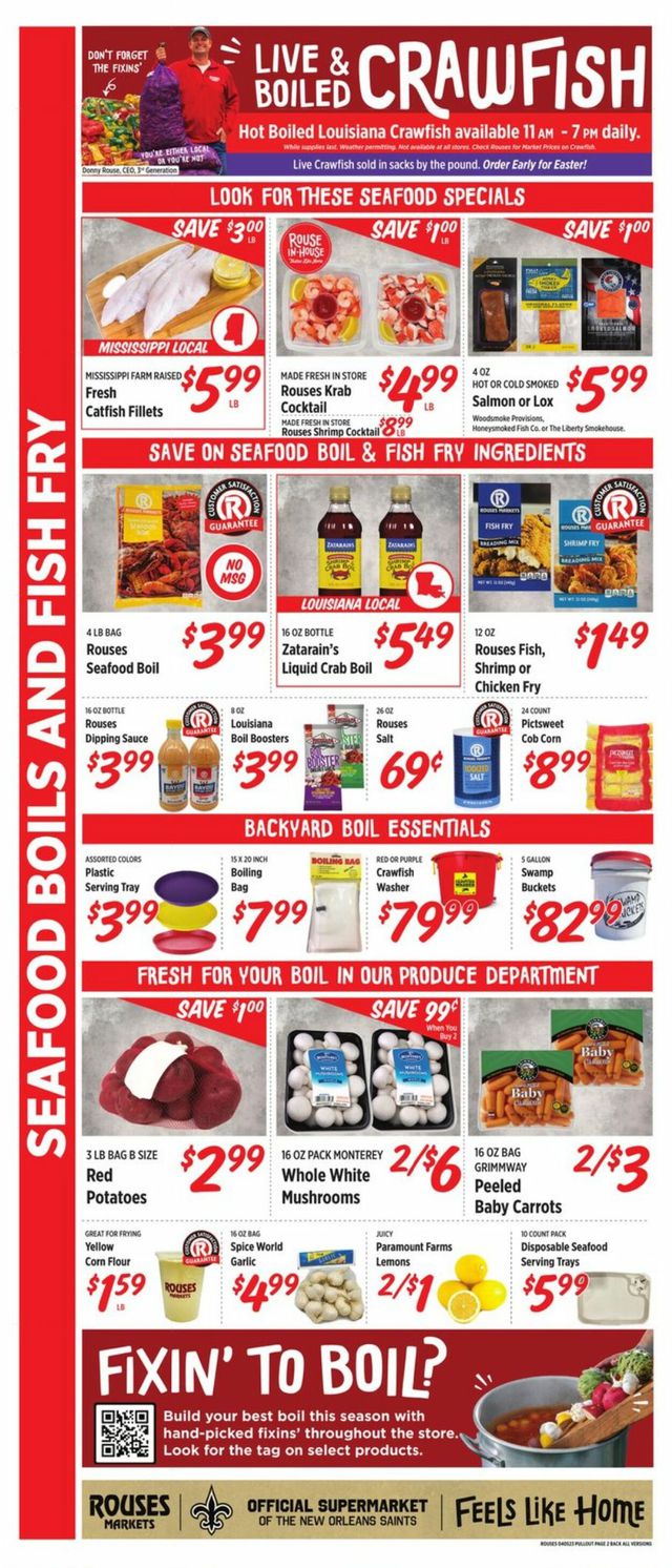 Rouses Ad from 04/05/2023