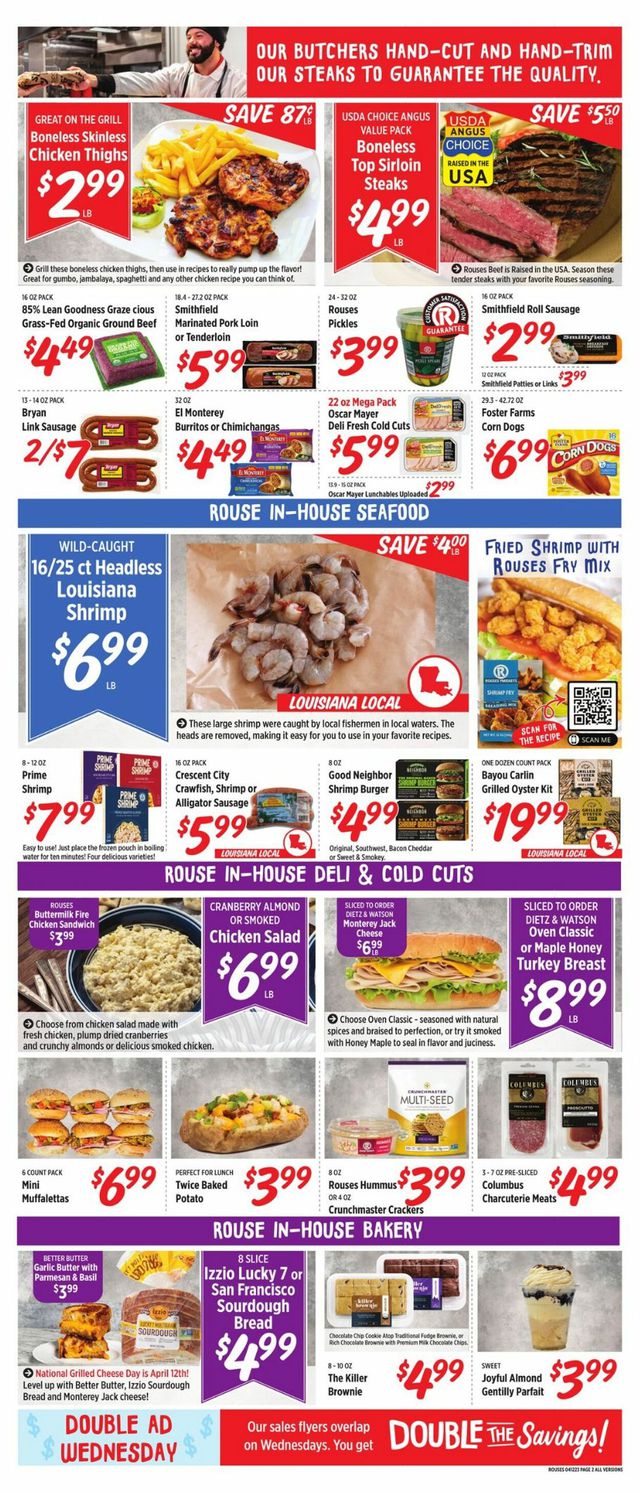 Rouses Ad from 04/12/2023