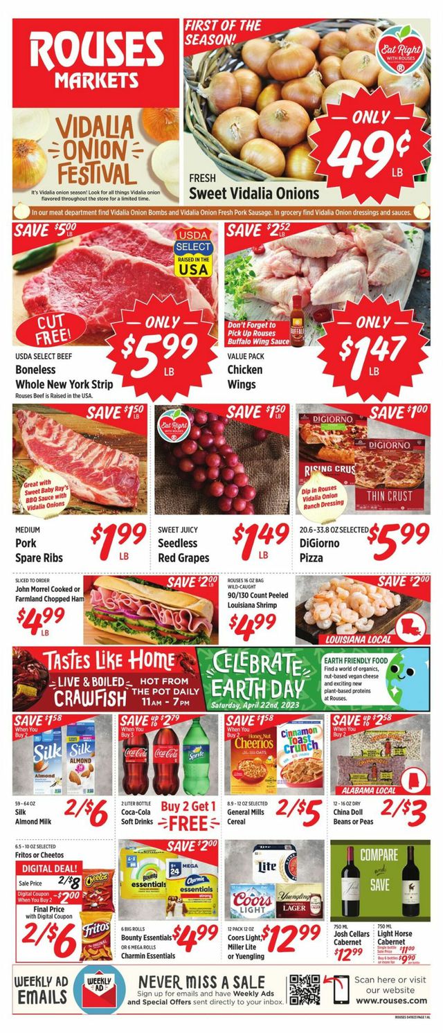 Rouses Ad from 04/19/2023