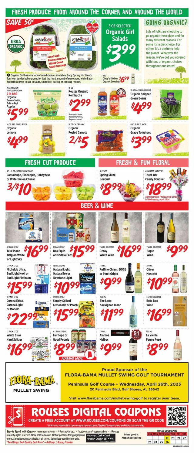 Rouses Ad from 04/19/2023