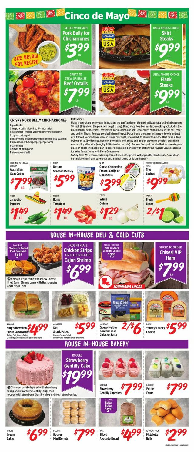 Rouses Ad from 05/03/2023