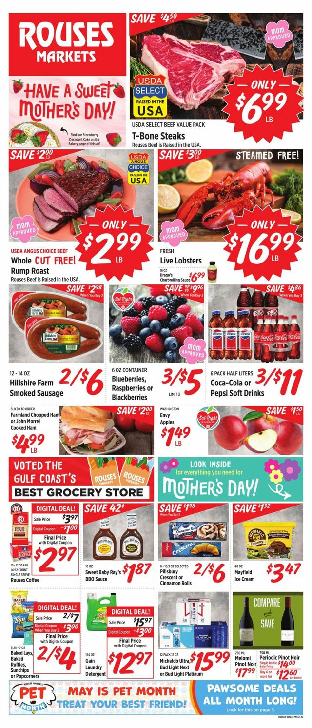 Rouses Ad from 05/10/2023