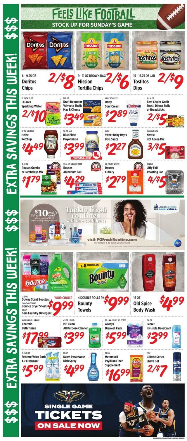 Rouses Ad from 01/10/2024