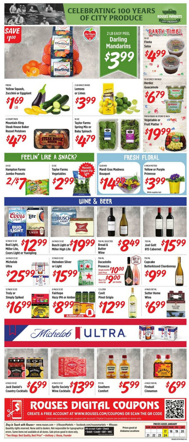 Rouses Ad from 01/17/2024