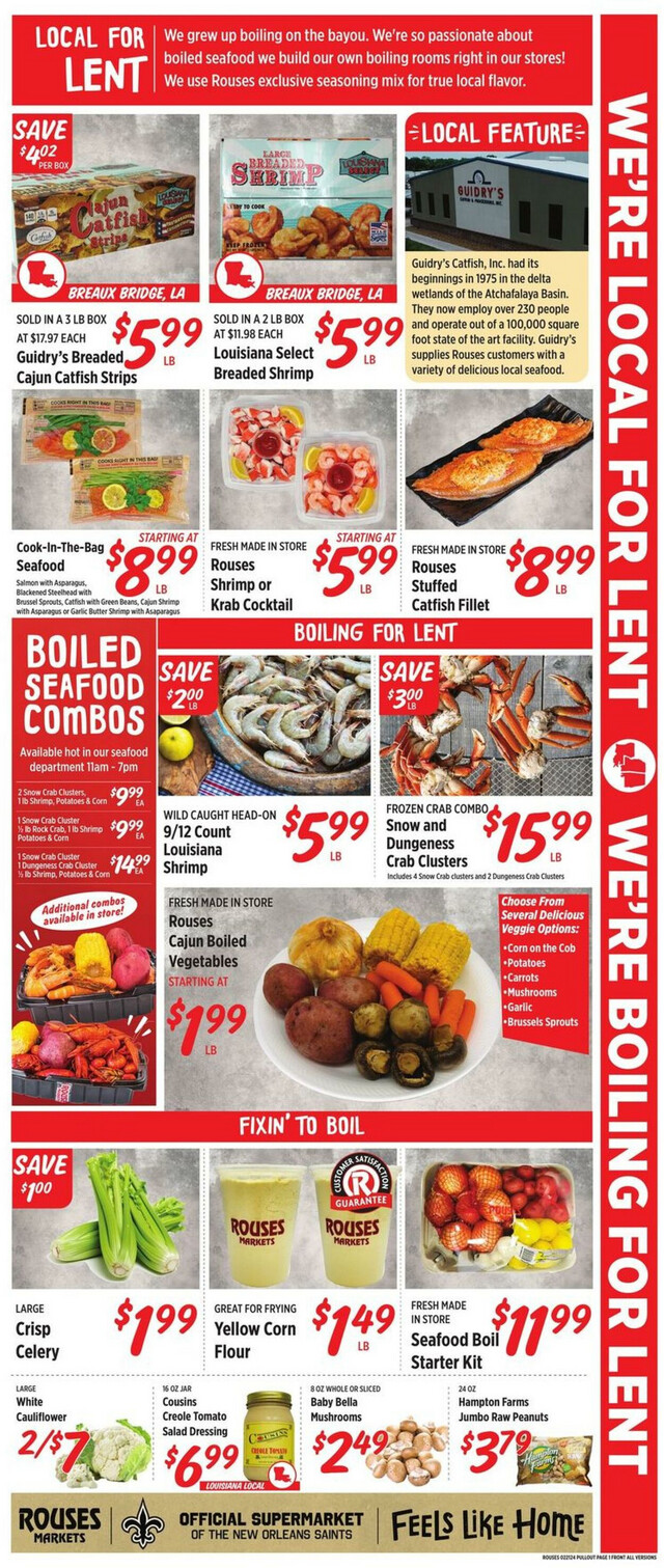 Rouses Ad from 02/21/2024