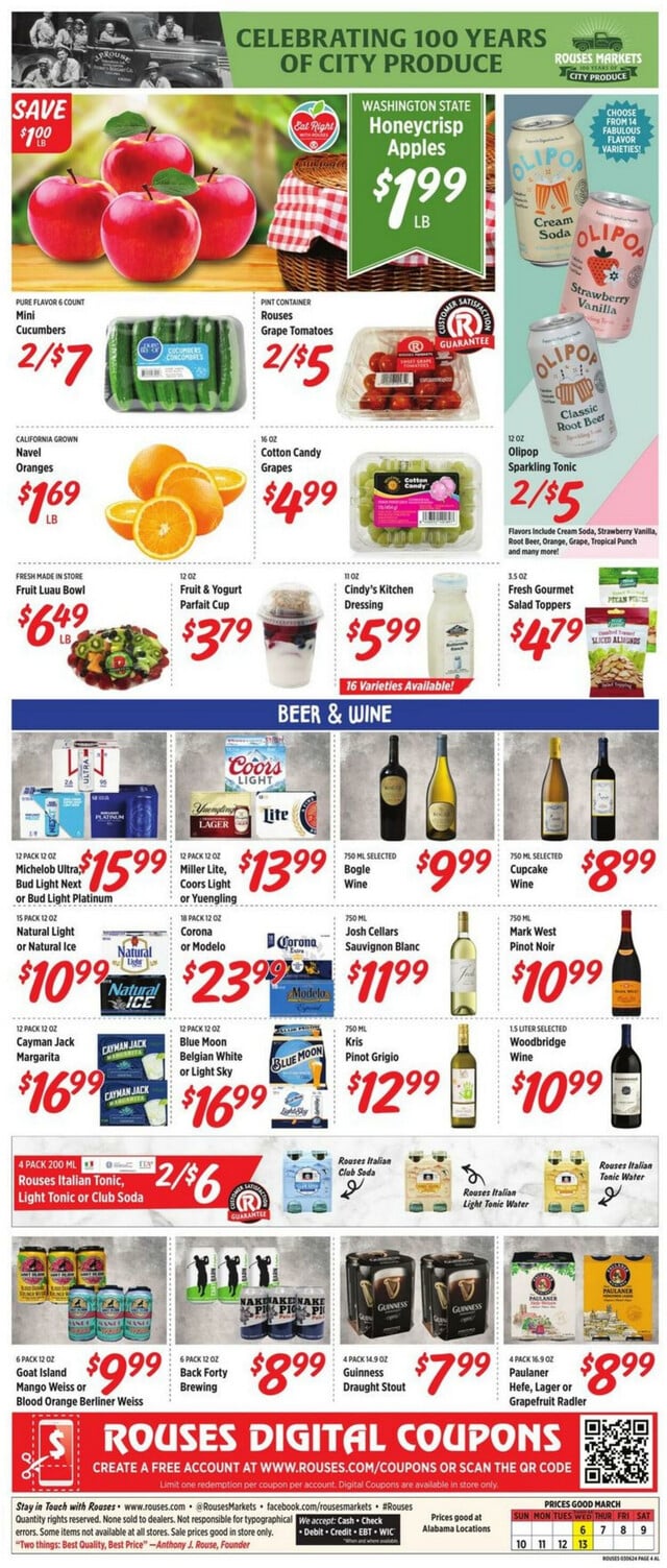 Rouses Ad from 03/06/2024