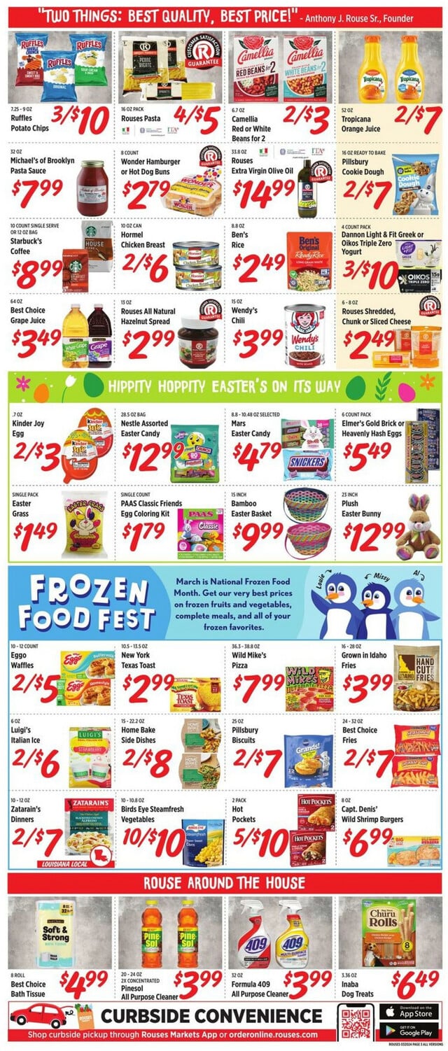 Rouses Ad from 03/20/2024