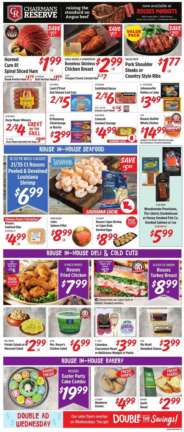 Rouses Ad from 03/27/2024