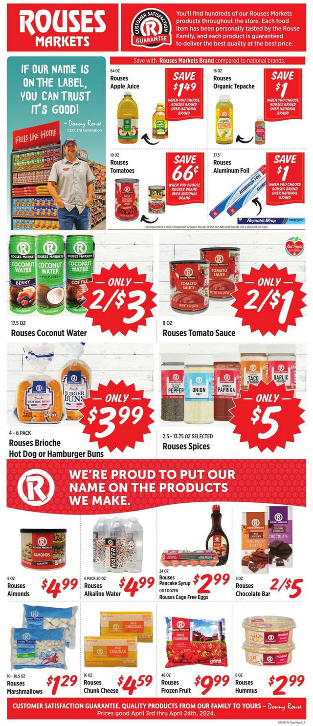 Rouses Ad from 04/05/2024