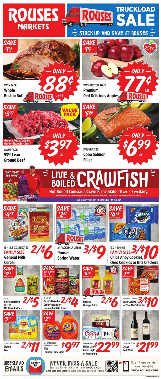 Rouses Ad from 04/10/2024