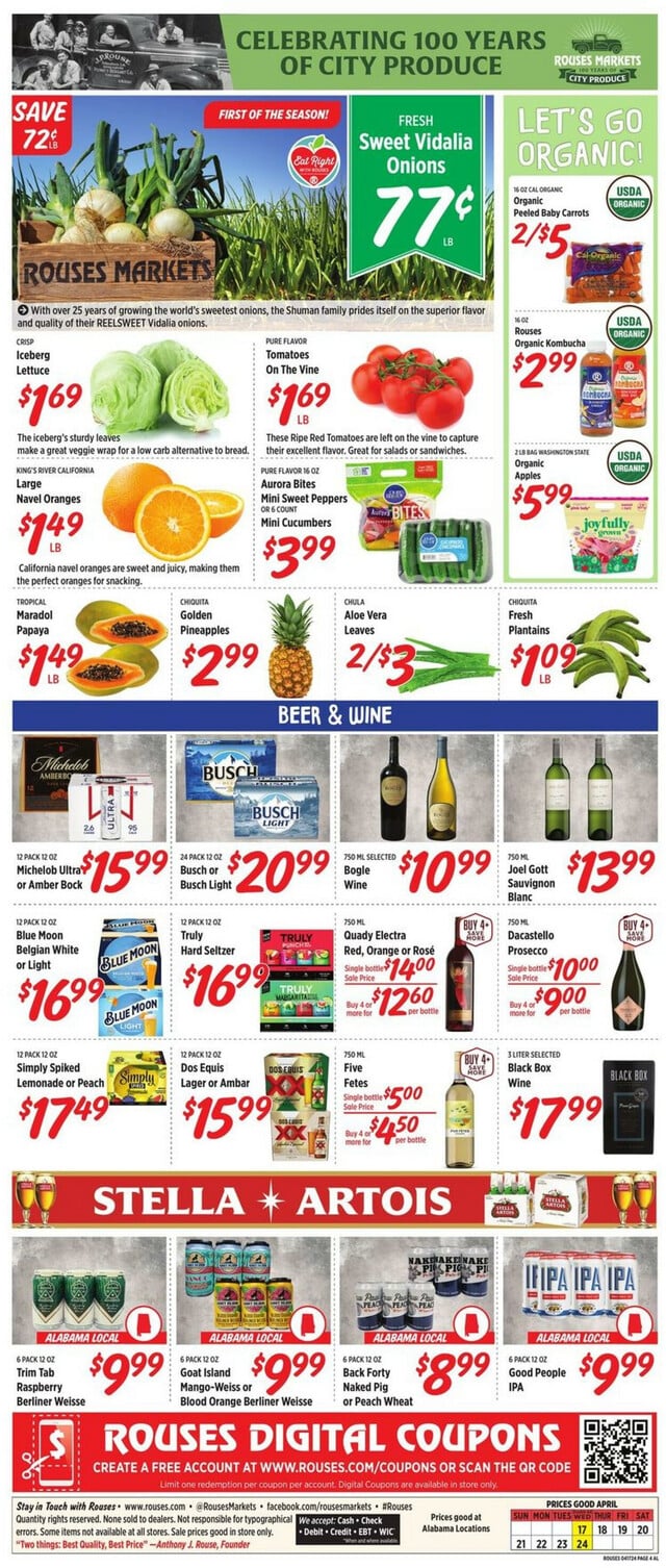 Rouses Ad from 04/17/2024