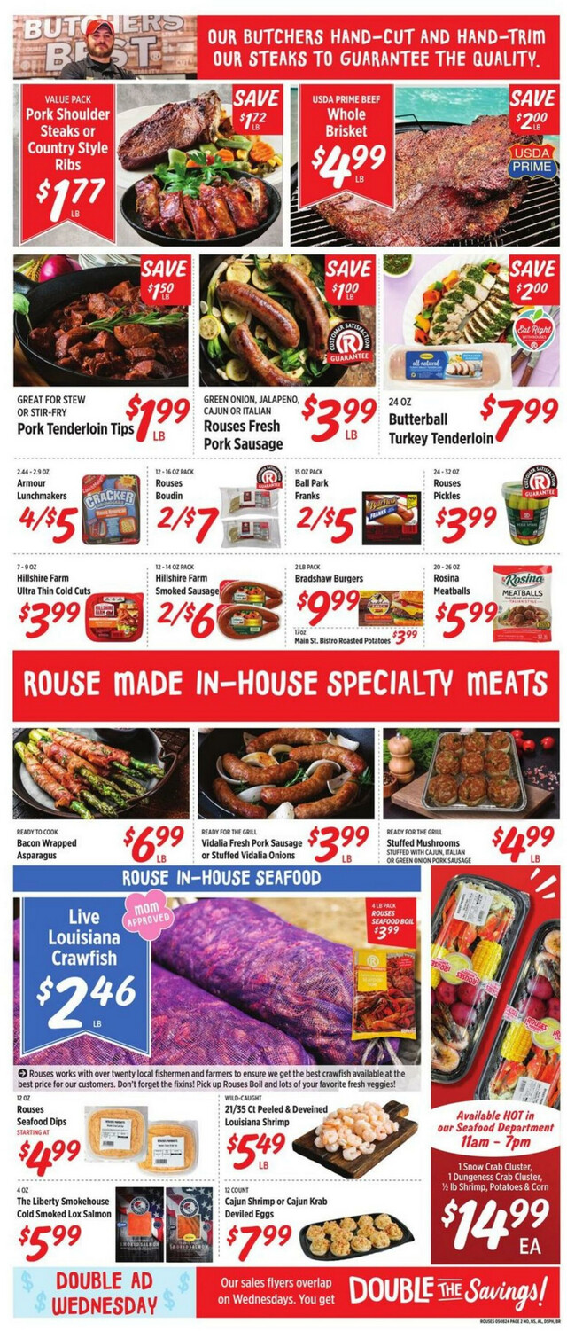 Rouses Ad from 05/08/2024