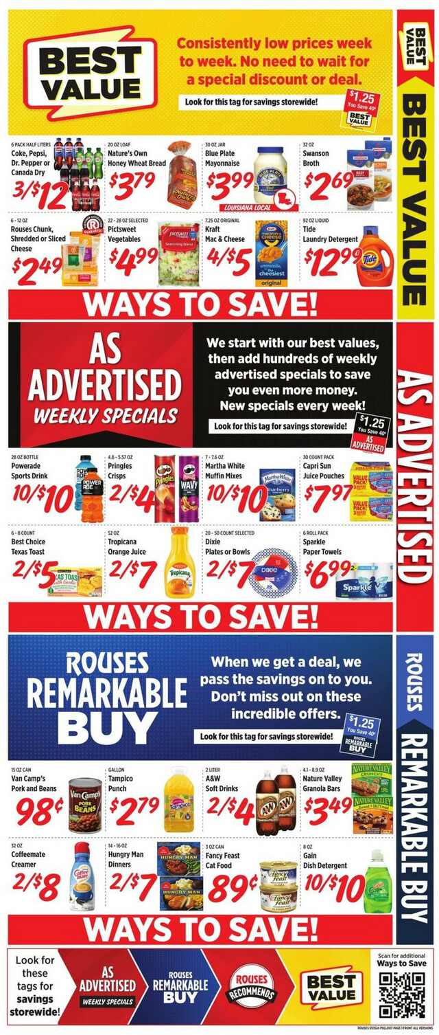 Rouses Ad from 05/15/2024