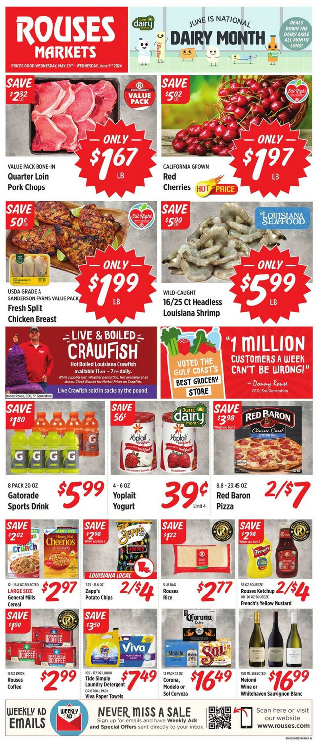 Rouses Ad from 05/29/2024