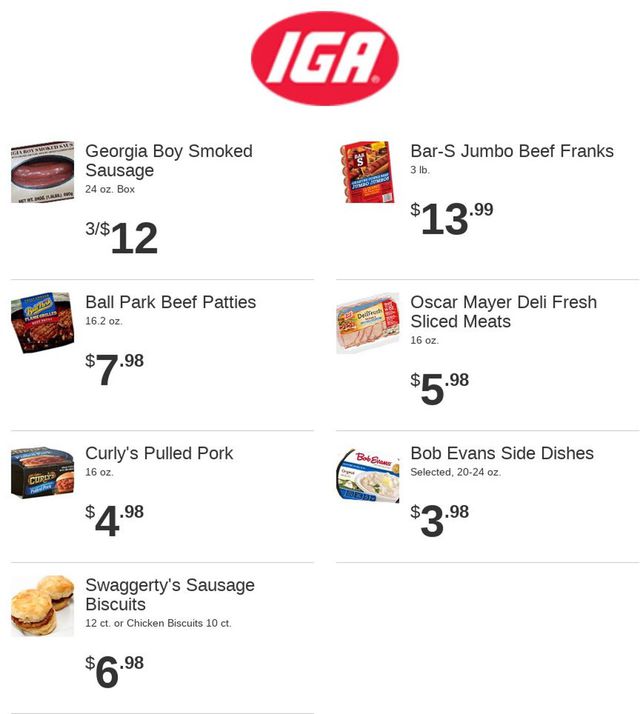 Rowe's IGA Supermarkets Ad from 06/29/2022