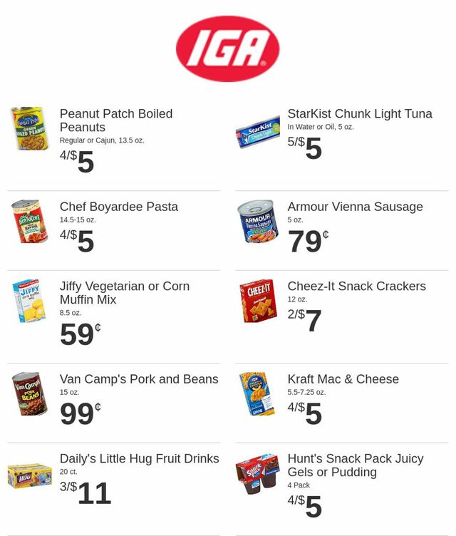 Rowe's IGA Supermarkets Ad from 09/14/2022