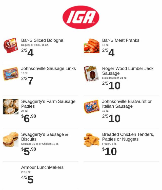 Rowe's IGA Supermarkets Ad from 04/12/2023