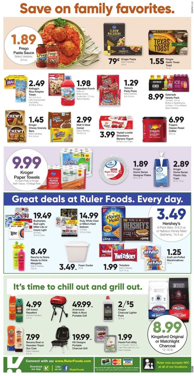 Ruler Foods Ad from 05/26/2021