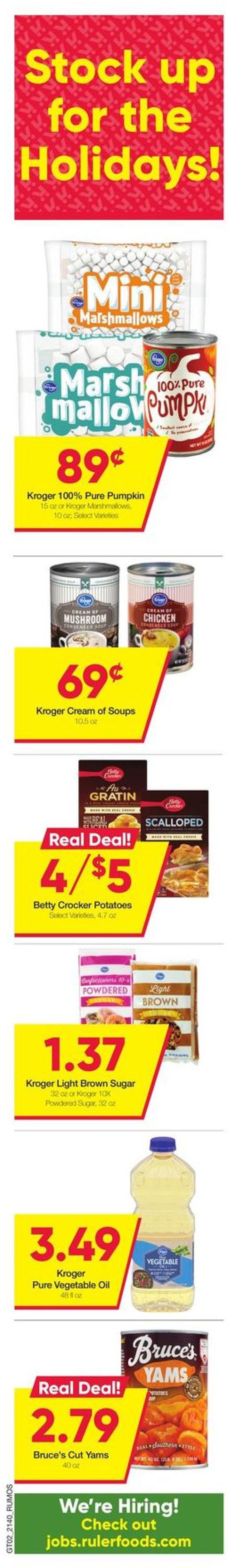 Ruler Foods Ad from 11/03/2021