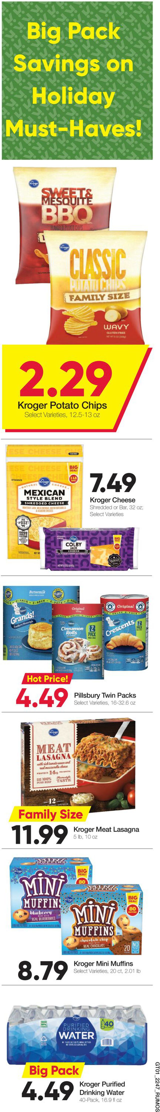 Ruler Foods Ad from 12/21/2022