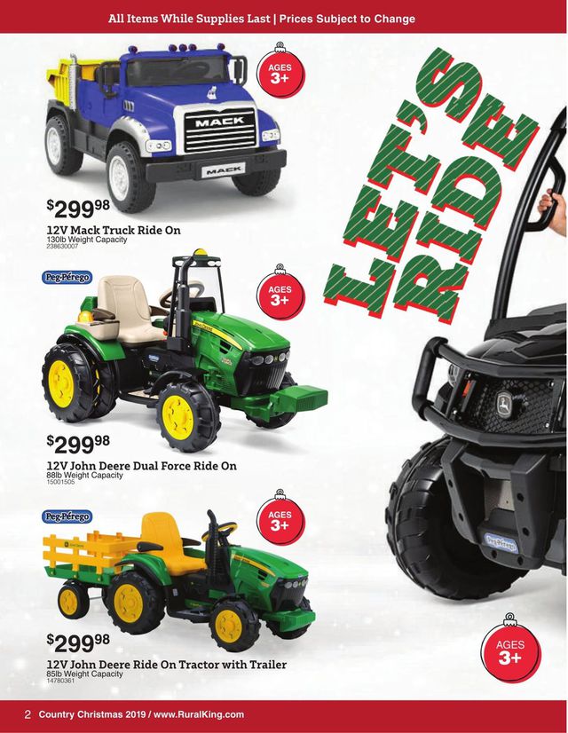 Rural King Ad from 10/05/2019