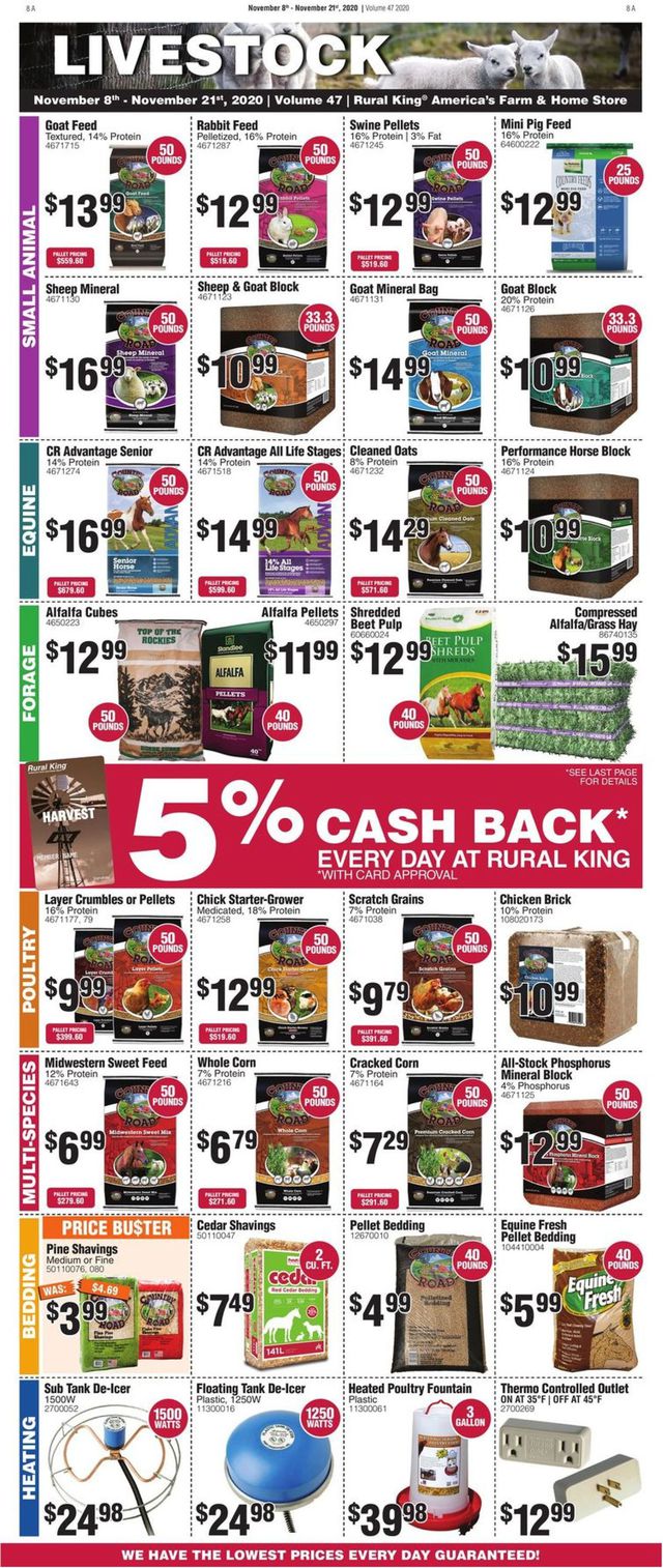 Rural King Ad from 11/08/2020