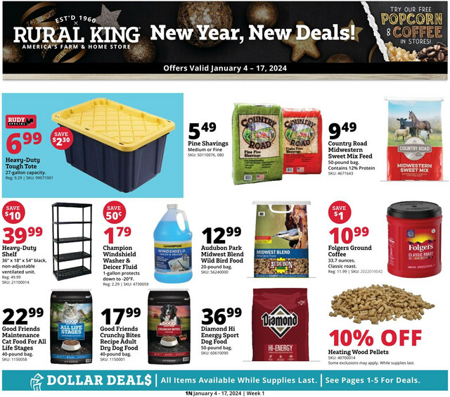 Rural King Ad from 01/03/2024