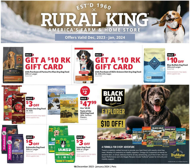 Rural King Ad from 12/20/2023
